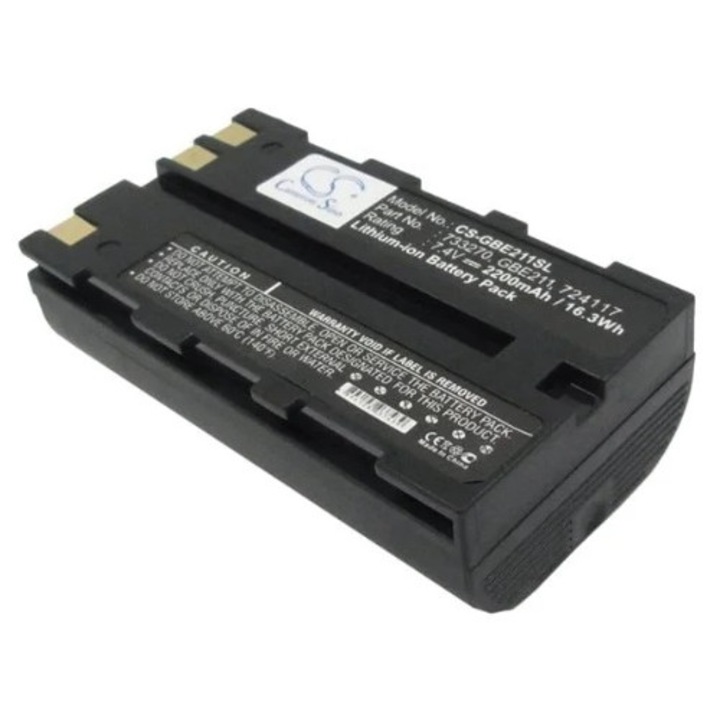 Li-Ion батерия CS-GBE211SL, Cameron Sino, 2200-2800 mAh, 7.4V, черна, 72x39.46x20.86mm