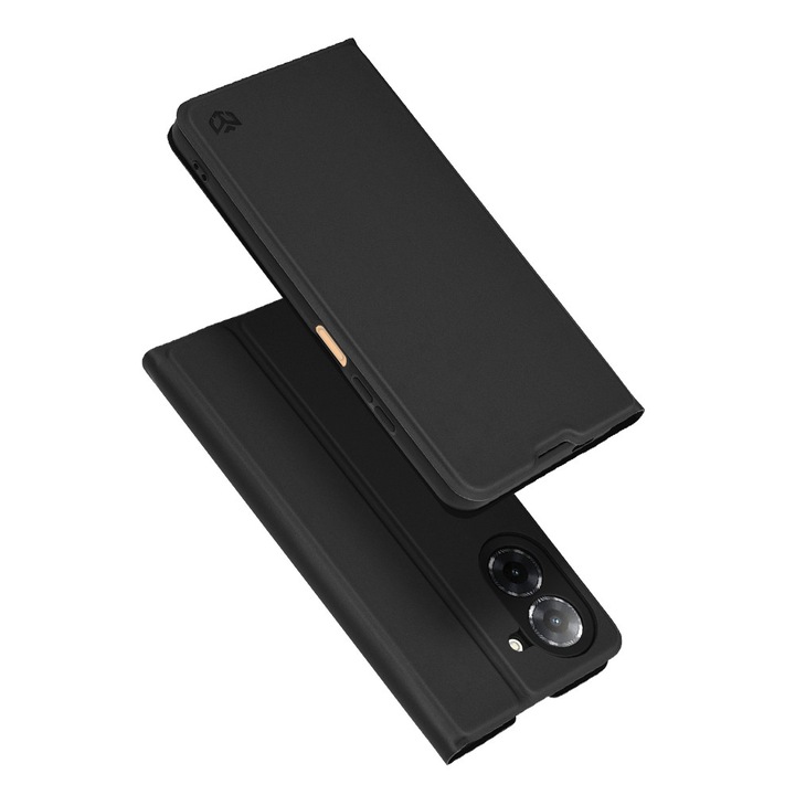 Husa tip carte pentru Xiaomi Redmi A5 4G (Standard), inchidere magnetica, Accesorio Magskin, Negru