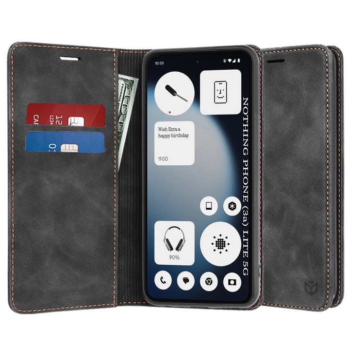 Калъф за Nothing Phone (3a) Lite - Techsuit Confy Cover - Черен