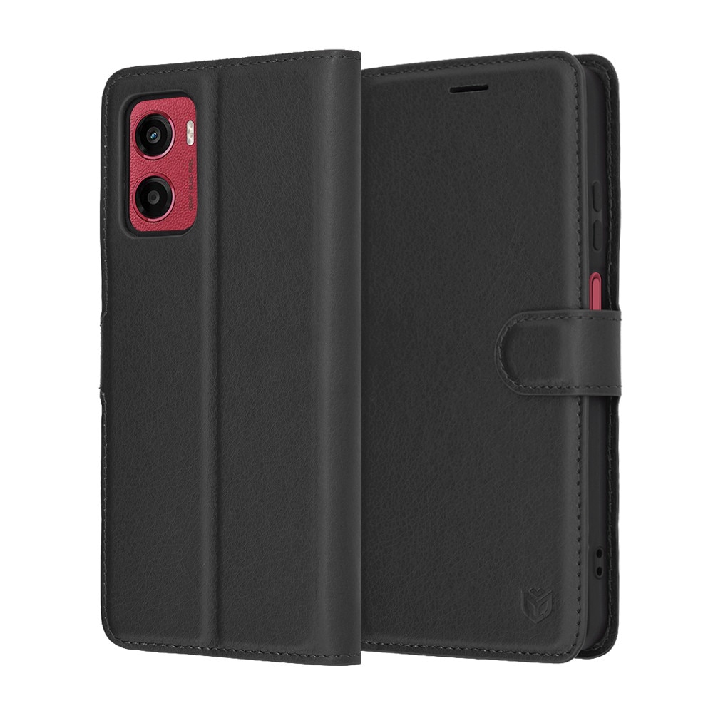 Husa pentru Motorola Moto G05, din Piele Ecologica, Danex, Culoare Negru