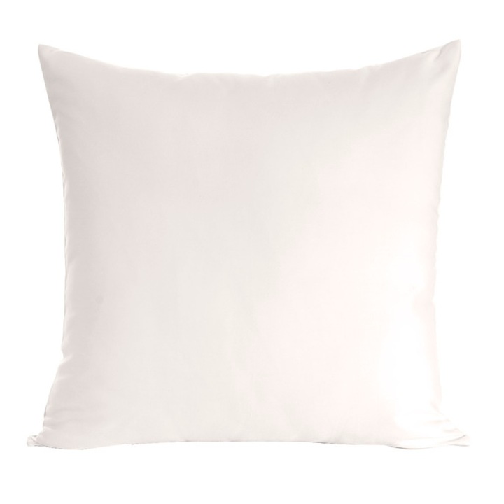 Fata de perna 40x40 alb 01 culoare uni