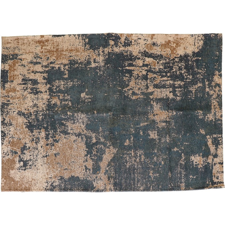 Covor textil jacquard maro negru Salinas 200 x 290 cm