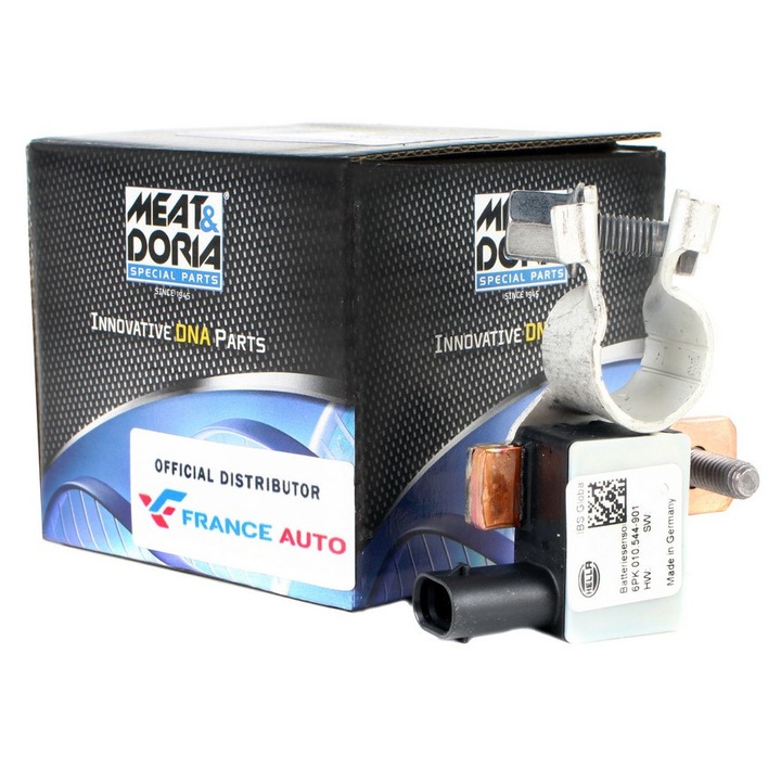 Отрицателна клема на акумулатор, HELLA, Opel Corsa F, Peugeot 208 II, 1.2, нова