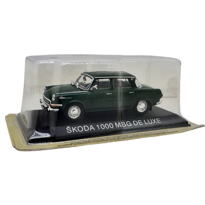 Skoda 1100 MBG de Luxe zöld 1:43 modell