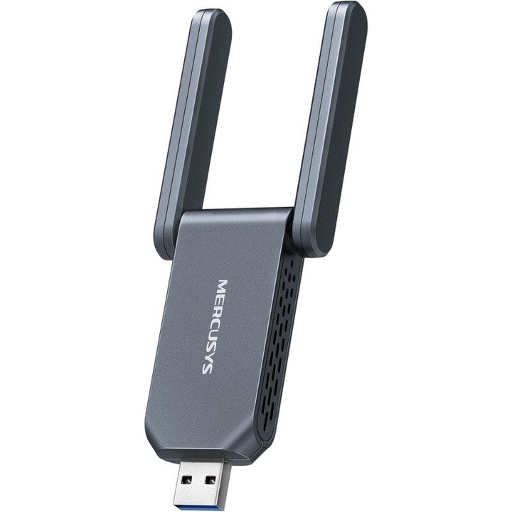 Adaptor wireless MERCUSYS MA37BEH, BE6500, Tri-Band, Wi-Fi 7, USB 3.0