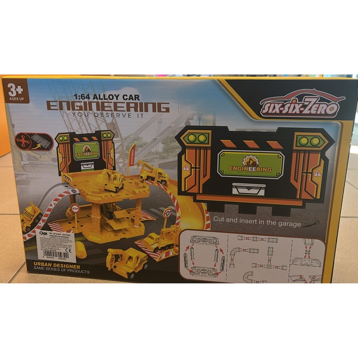 Set construcții pentru copii, 10 piese, 4 ani, multicolor