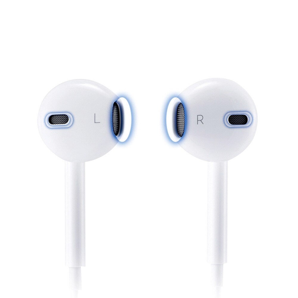 Casti in-ear Dudao X14 Plus, cu microfon, Lightning, alb, lungime cablu 1.2m