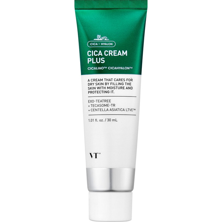 Crema de fata, VT COSMETICS, Cica Cream Plus, 30 ml