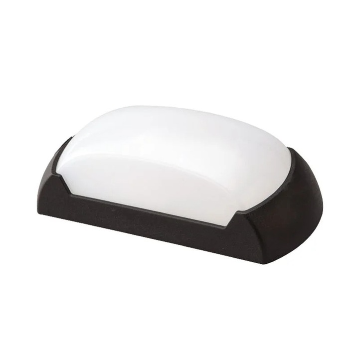 Aplica LED exterior Butter, 12 W, 1000 lumeni, IP65, negru