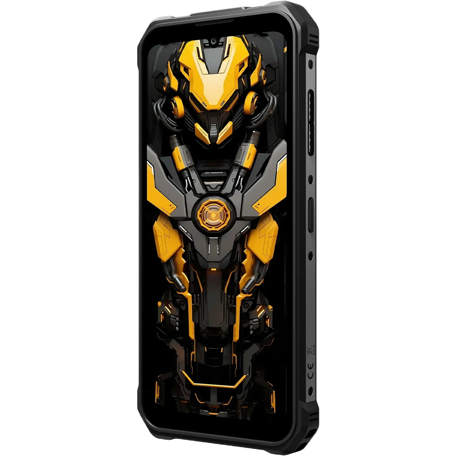 Telefon mobil FOSSIBOT F110L Black, 4G, Dual SIM, 6.75-inch IPS, 8-Core T615, 4GB RAM, 128GB, NFC, GPS, 128dB Big Speaker, Lanterna 120LM, 10000mAh, IP68/IP69K, Android 15