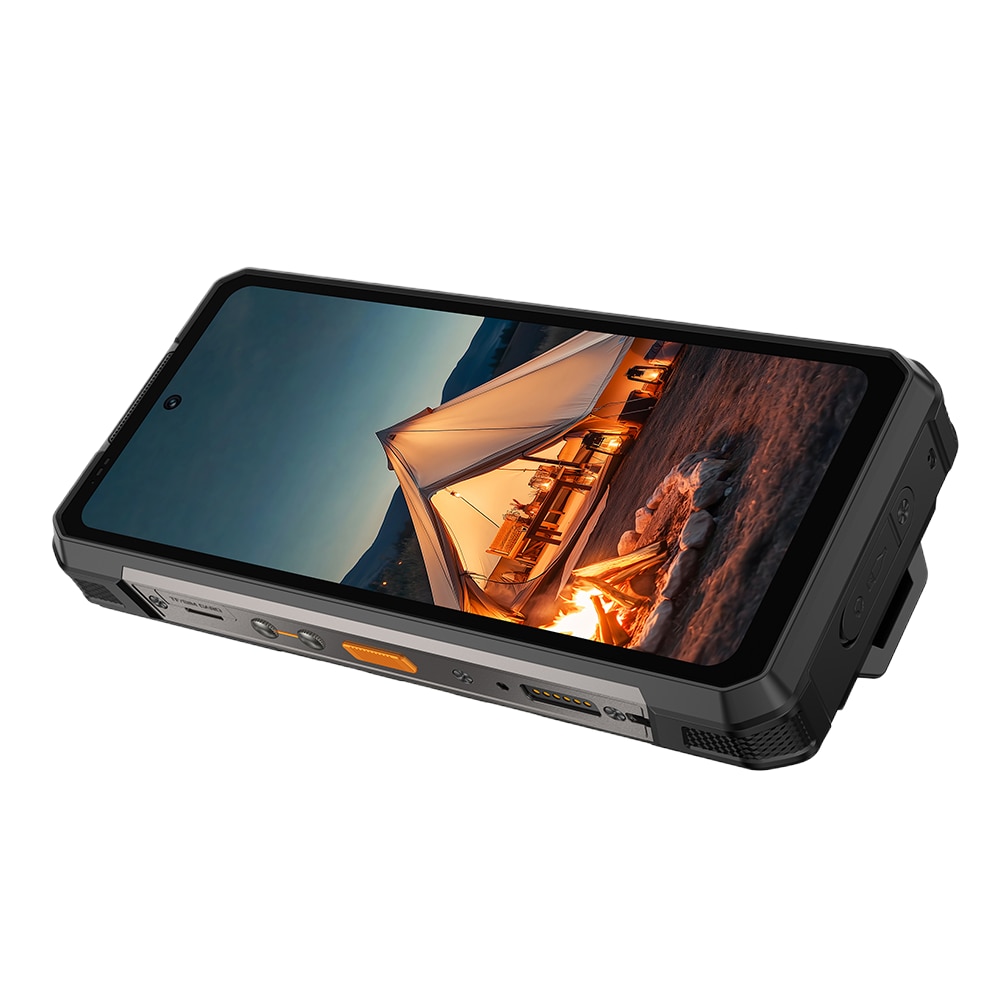 Telefon mobil Ulefone Armor 34 Plus, 5G, Dual SIM, 6.95-inch 120Hz IPS, 8-Core Dimensity 7400X, 16GB RAM, 512GB, NFC, RGB, Lanterna 6.5W, Lumini Avertizare, 25500mAh, IP68/IP69K, Android 15