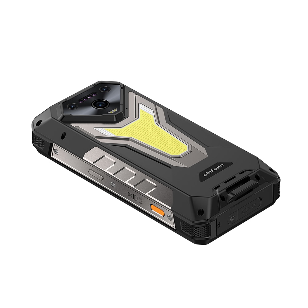 Telefon mobil Ulefone Armor 34 Plus, 5G, Dual SIM, 6.95-inch 120Hz IPS, 8-Core Dimensity 7400X, 16GB RAM, 512GB, NFC, RGB, Lanterna 6.5W, Lumini Avertizare, 25500mAh, IP68/IP69K, Android 15