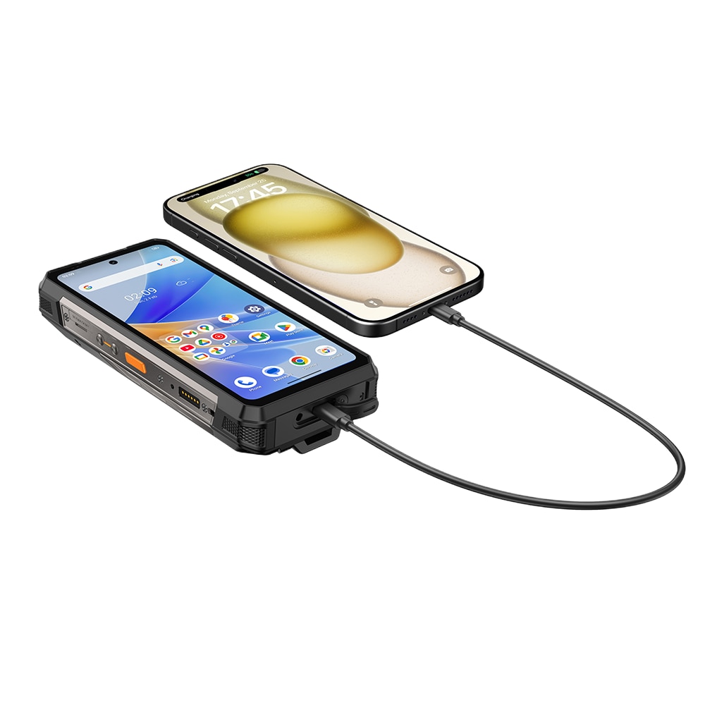 Telefon mobil Ulefone Armor 34 Plus, 5G, Dual SIM, 6.95-inch 120Hz IPS, 8-Core Dimensity 7400X, 16GB RAM, 512GB, NFC, RGB, Lanterna 6.5W, Lumini Avertizare, 25500mAh, IP68/IP69K, Android 15