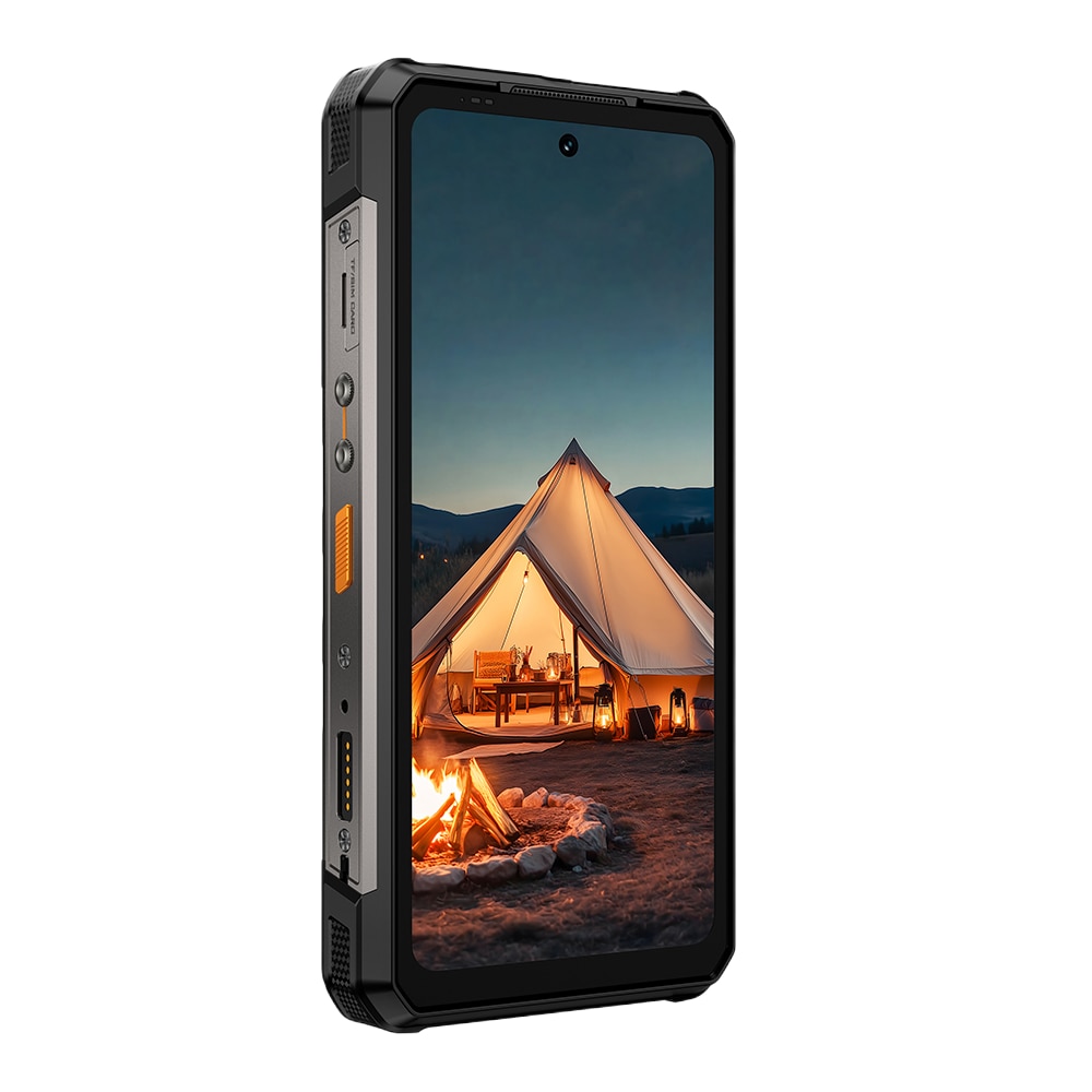 Telefon mobil Ulefone Armor 34 Plus, 5G, Dual SIM, 6.95-inch 120Hz IPS, 8-Core Dimensity 7400X, 16GB RAM, 512GB, NFC, RGB, Lanterna 6.5W, Lumini Avertizare, 25500mAh, IP68/IP69K, Android 15