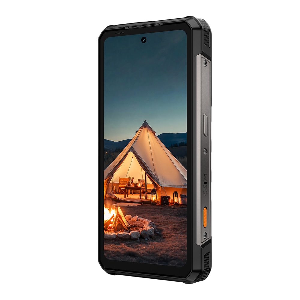 Telefon mobil Ulefone Armor 34 Plus, 5G, Dual SIM, 6.95-inch 120Hz IPS, 8-Core Dimensity 7400X, 16GB RAM, 512GB, NFC, RGB, Lanterna 6.5W, Lumini Avertizare, 25500mAh, IP68/IP69K, Android 15