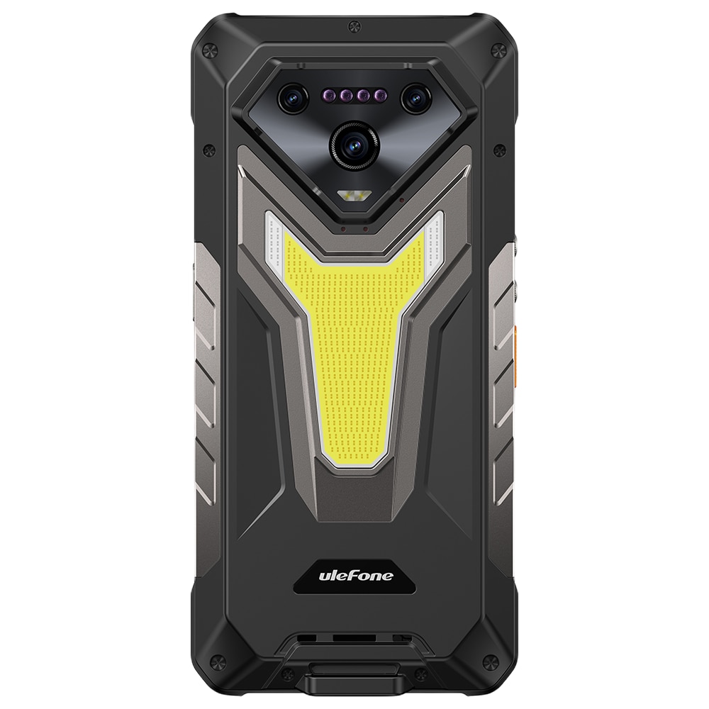Telefon mobil Ulefone Armor 34 Plus, 5G, Dual SIM, 6.95-inch 120Hz IPS, 8-Core Dimensity 7400X, 16GB RAM, 512GB, NFC, RGB, Lanterna 6.5W, Lumini Avertizare, 25500mAh, IP68/IP69K, Android 15