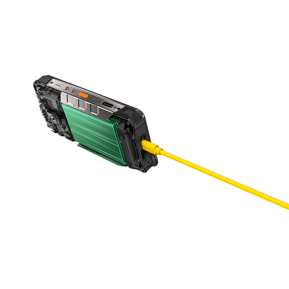 Telefon mobil Ulefone Armor 34 Plus, 5G, Dual SIM, 6.95-inch 120Hz IPS, 8-Core Dimensity 7400X, 16GB RAM, 512GB, NFC, RGB, Lanterna 6.5W, Lumini Avertizare, 25500mAh, IP68/IP69K, Android 15