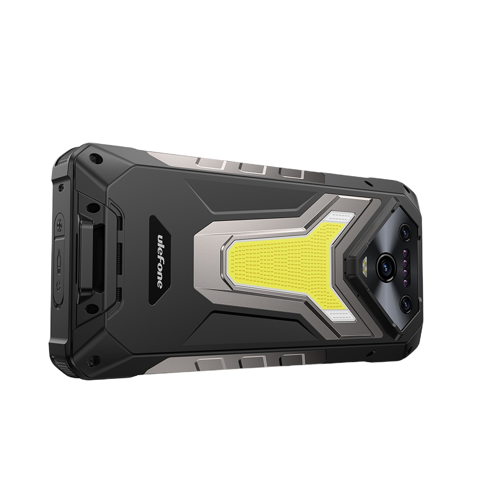 Telefon mobil Ulefone Armor 34 Plus, 5G, Dual SIM, 6.95-inch 120Hz IPS, 8-Core Dimensity 7400X, 16GB RAM, 512GB, NFC, RGB, Lanterna 6.5W, Lumini Avertizare, 25500mAh, IP68/IP69K, Android 15