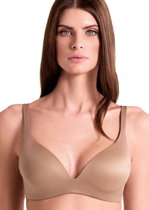 Sutien Triunghiular Microfibra Ultrashine LORMAR, Bej