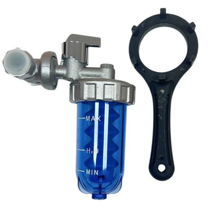 Filtru anticalcar pentru centrala termica (lemn, peleti, gaz, elctric) intrare/iesire 1/2" calitate premium