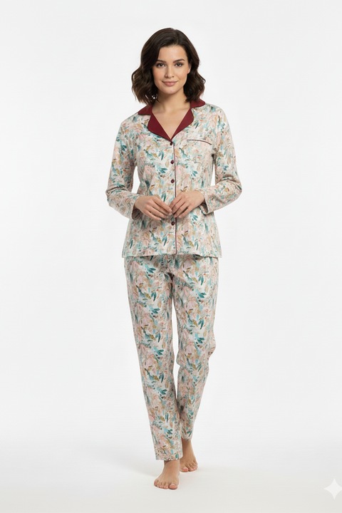 Pijamale dama Tia Conf 551, Floral