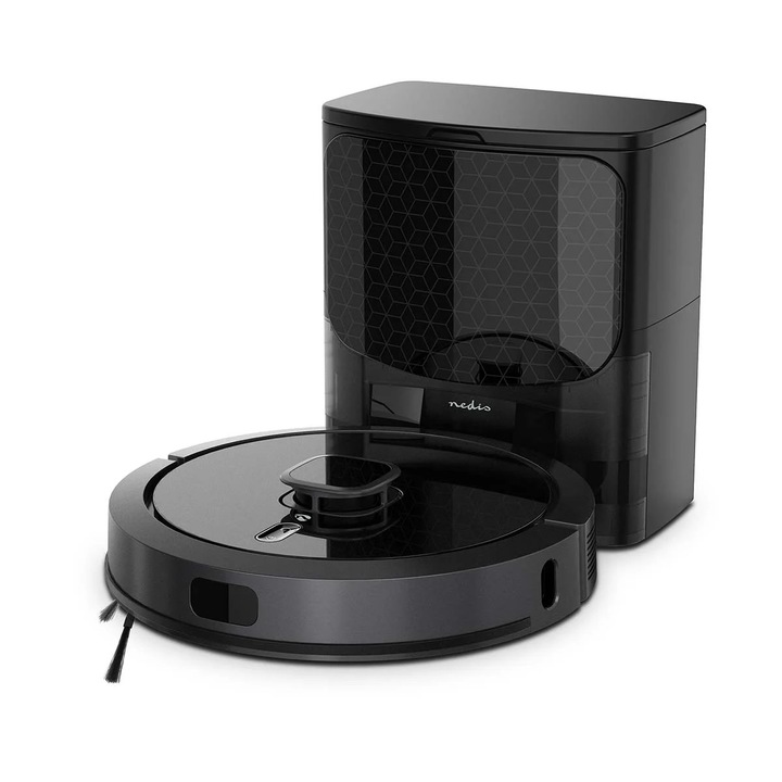 Aspirator robot NEDIS Wi-Fi, navigare LiDAR, 3 în 1, capacitate 3L, durata de functionare 180 minute