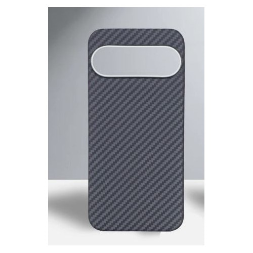 Husa de protectie Tip Kevlar, pentru Google Pixel 10 / 10 Pro, Magnetica, Negru