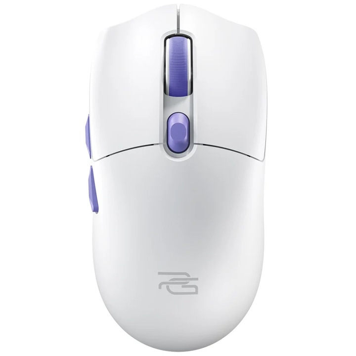 Mouse Wireless Gaming 6 Butoane, 800–12000 DPI, Acumulator 650mAh, Cablu 1.5m, Proove Rate Special Edition, Alb