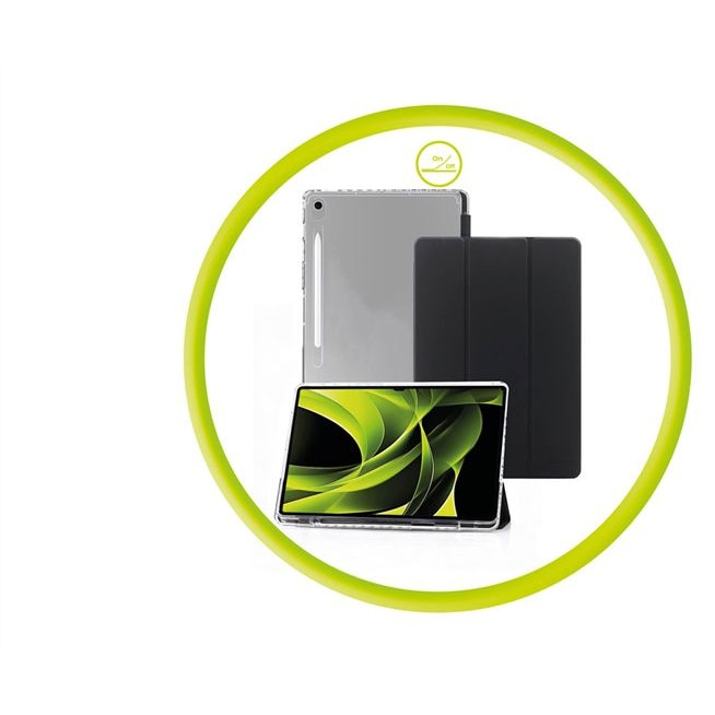 Carcasa Mobile Origin Easy Tablet Case compatibila cu Samsung Galaxy Tab S10 FE Plus, Transparent