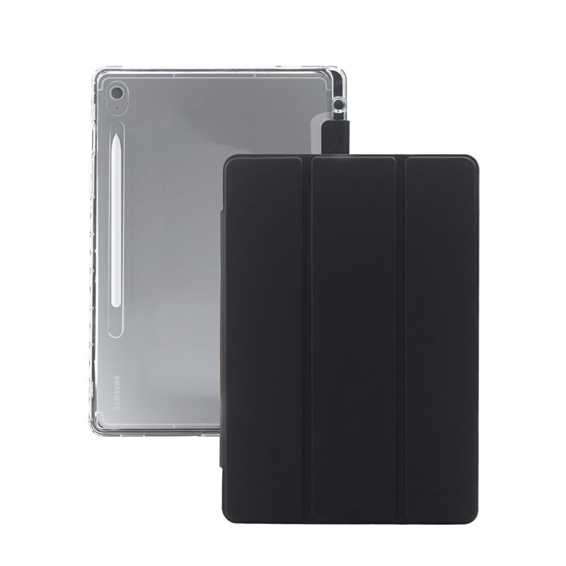 Carcasa Mobile Origin Easy Tablet Case compatibila cu Samsung Galaxy Tab S10 FE Plus, Transparent