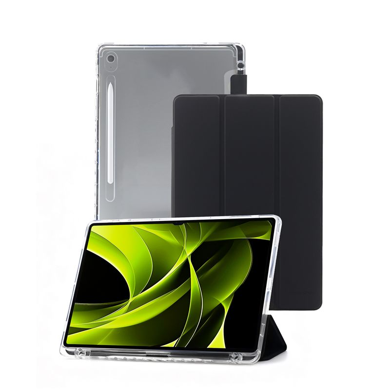 Carcasa Mobile Origin Easy Tablet Case compatibila cu Samsung Galaxy Tab S10 FE Plus, Transparent