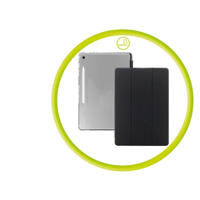 Carcasa Mobile Origin Easy Tablet Case compatibila cu Samsung Galaxy Tab S10 FE Plus, Transparent