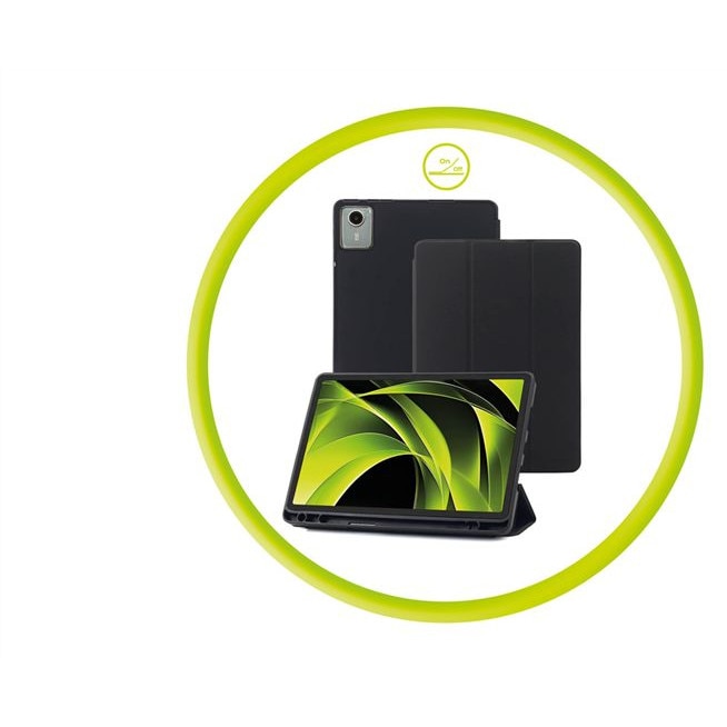 Husa Mobile Origin Easy Tablet Full Case compatibila cu Lenovo Tab M11 11 inch, Negru