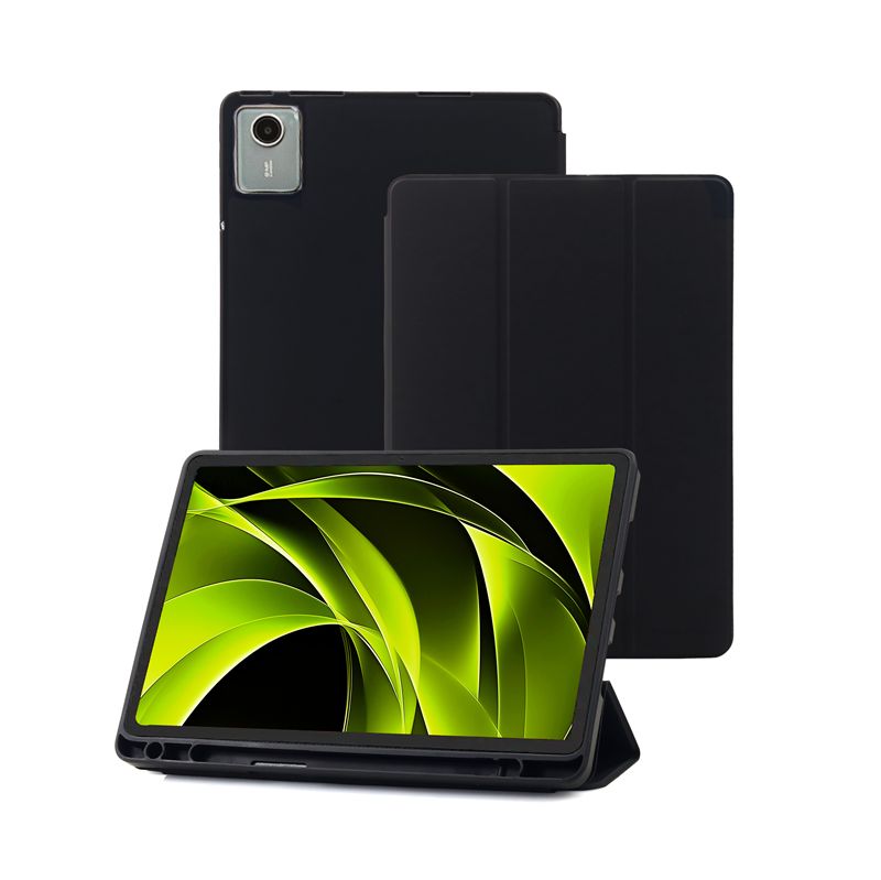 Husa Mobile Origin Easy Tablet Full Case compatibila cu Lenovo Tab M11 11 inch, Negru