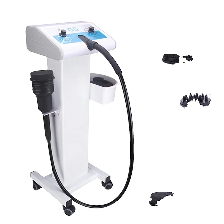 Масажен апарат, 5 масажни глави, високочестотна вибрация, с количка