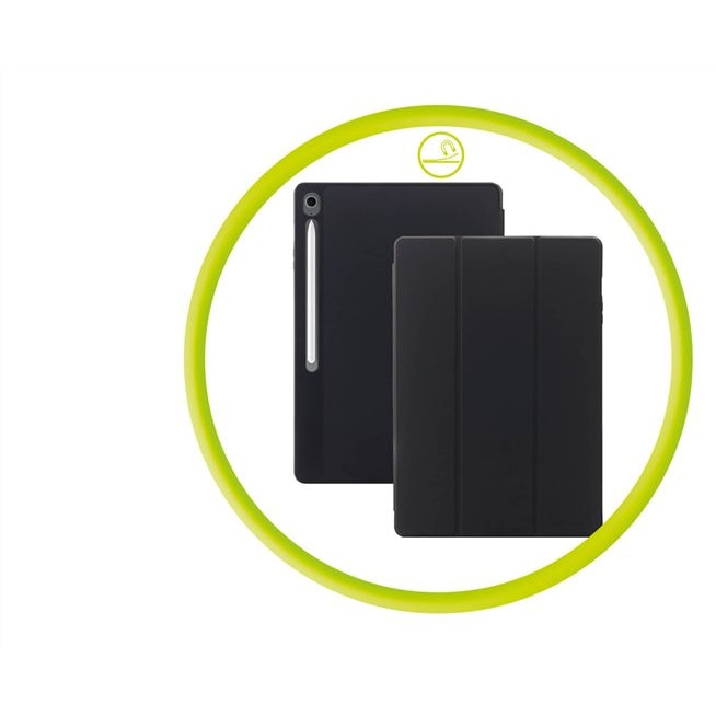 Carcasa Mobile Origin Easy Tablet Full Case compatibila cu Samsung Galaxy Tab S10 FE Plus, Negru