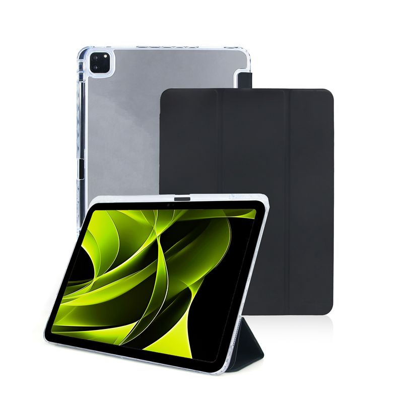 Carcasa Mobile Origin Easy Tablet compatibila cu iPad Pro 13 inch (2024 / 2025), Transparent