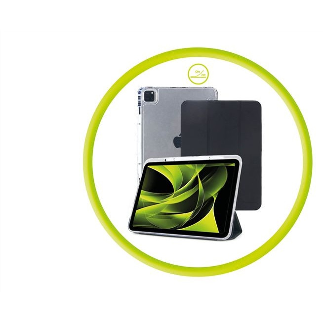 Carcasa Mobile Origin Easy Tablet compatibila cu iPad Pro 13 inch (2024 / 2025), Transparent