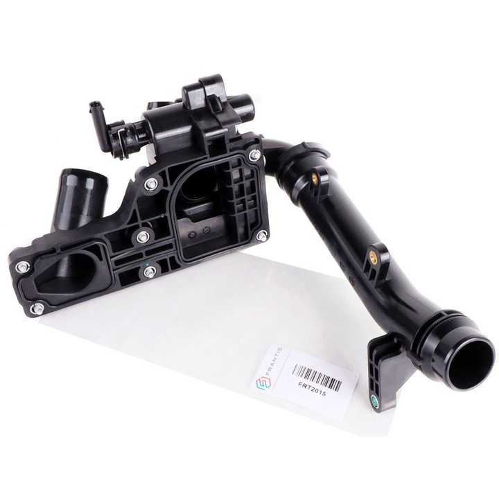 Корпус на термостат FRANTIS за Mercedes-Benz CLS C257, GLE V167, GLS X167, E KLASA W213, S KLASA W222, 3.0 B, номера за смяна A2562035200, A2562030075