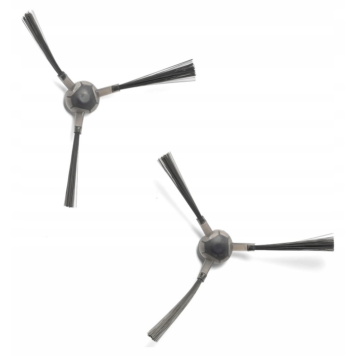 Set 2 Perii Laterale AreoSe, curatare eficienta colturi si margini, peri rezistenti la uzura, montaj simplu, compatibile cu aspirator robot