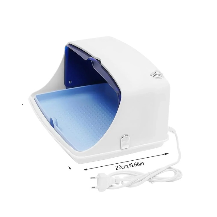 Cutie de sterilizare, disinfectie UV, design compact, alb