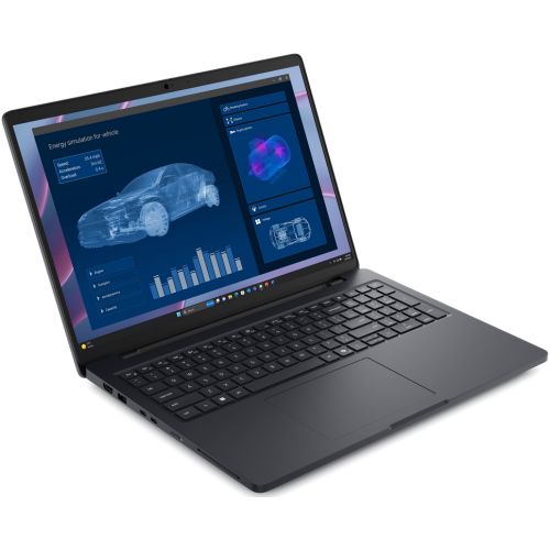 Laptop Dell Pro Max 16 MC16255, 16 inch 1920 x 1200, AMD AI 7 350 8 C / 16 T, 2 GHz - 5 GHz, 8 MB 16 MB cache, 32 GB LPDDR5X, 1 TB SSD, Nvidia RTX PRO 1000, Windows 11 Pro
