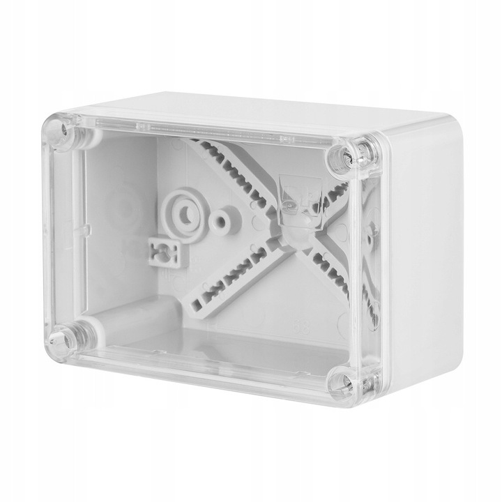 Cutie ermetica Elektro-Plast INDUSTRIAL 2703-01, transparenta, IP65, 110x75x59mm
