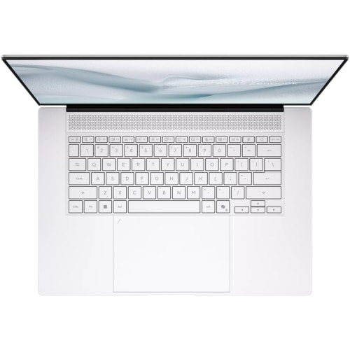 Laptop ASUS ZenBook S16 3K 16 inch AMD Ryzen AI 9 465 32GB 1TB SSD Windows 11 Pro Scandinavian White
