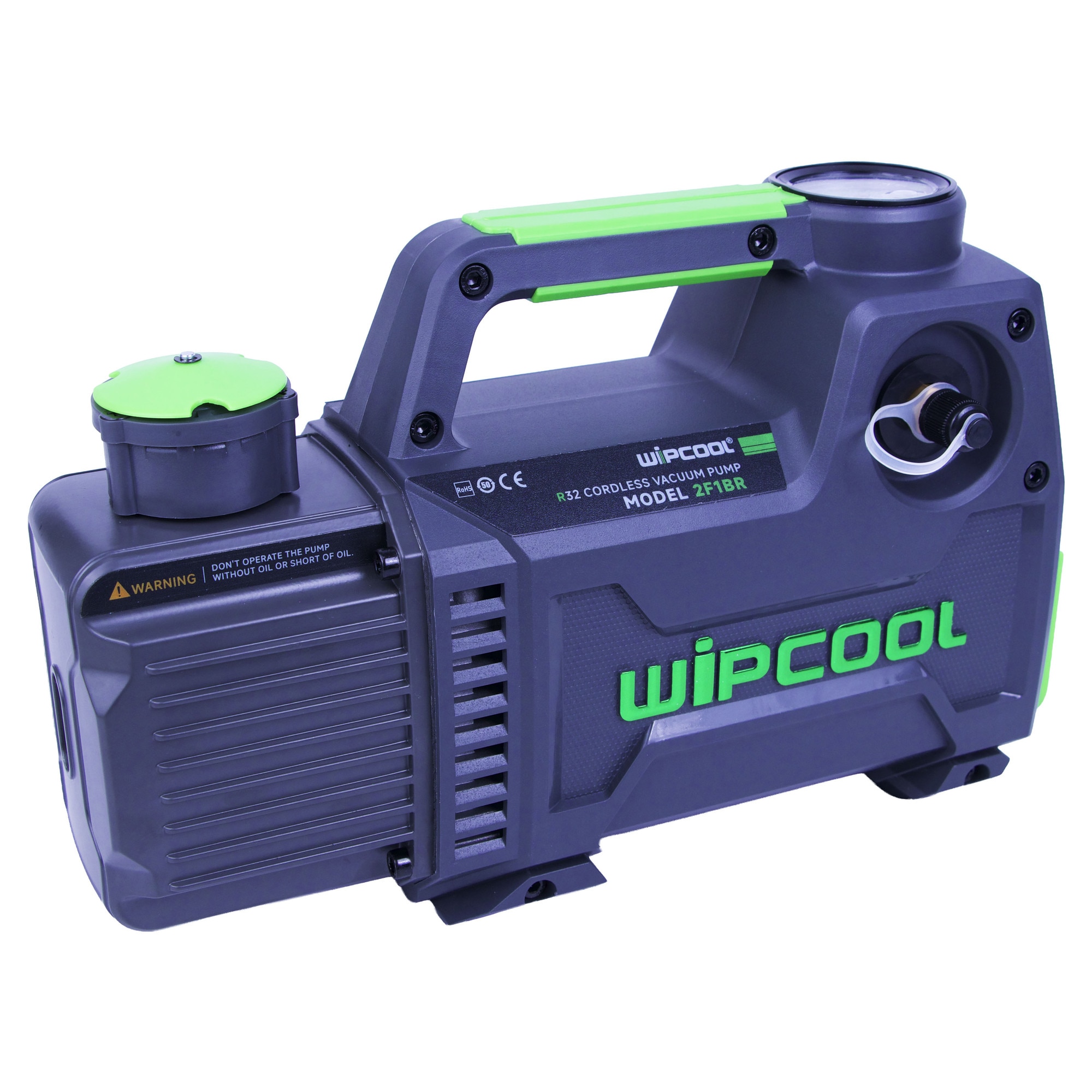 Pompa de vacuum WIPCOOL 2F1BR, fara fir, 2.5 CFM, 18V