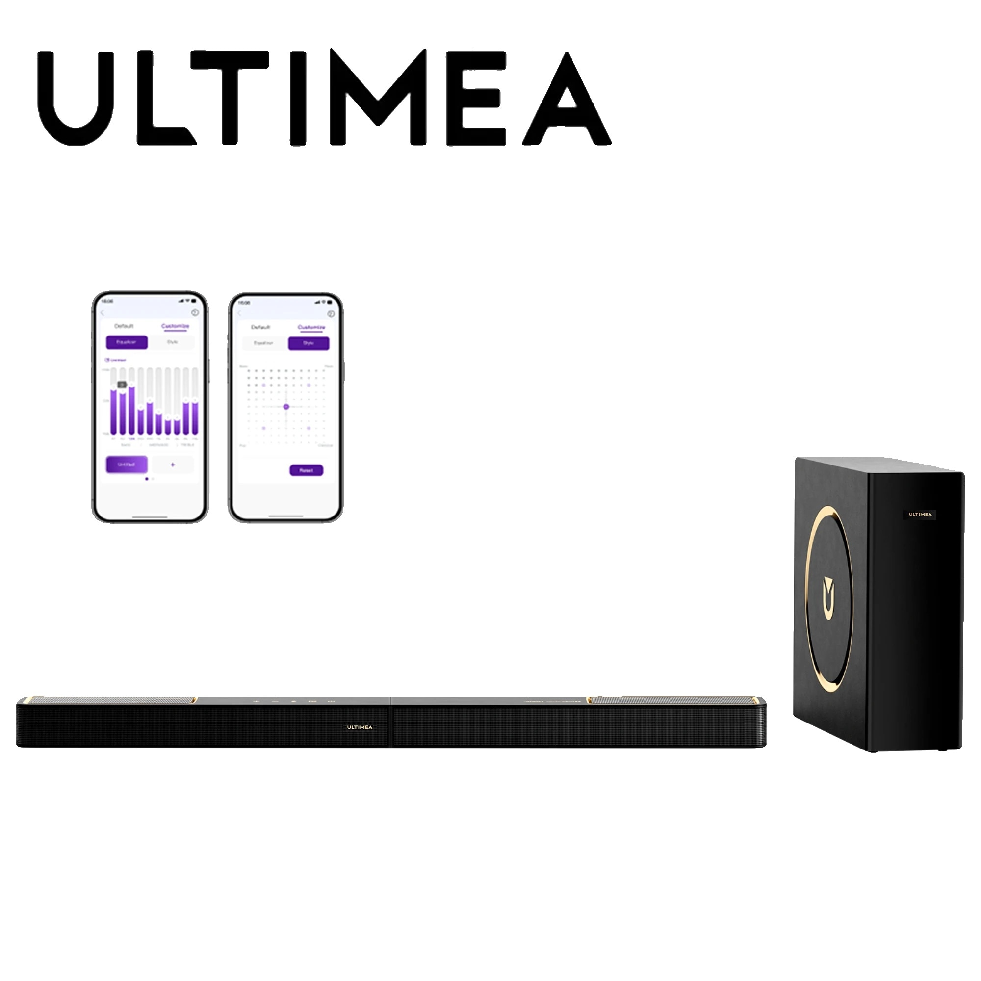 Soundbar, 3.1.2 canale, Skywave F30, subwoofer, Bluetooth, 195x335x448mm