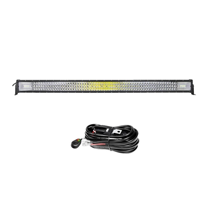 Proiector LED 50inch, 119W, constructie din aluminiu, iluminare combinata, 30x75 grade, IP67