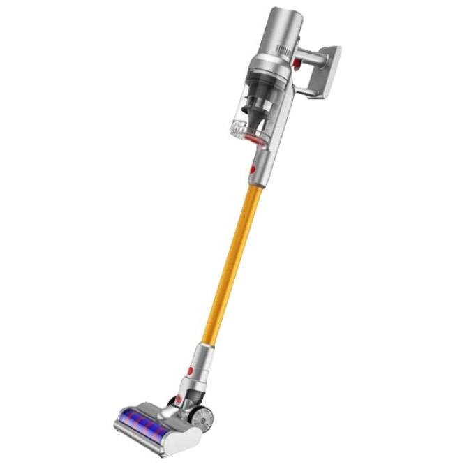 Aspirator portabil, putere de aspiratie 27000Pa, senzor inteligent de praf, 2200mAh, 3-4 moduri de operare, auriu/gri