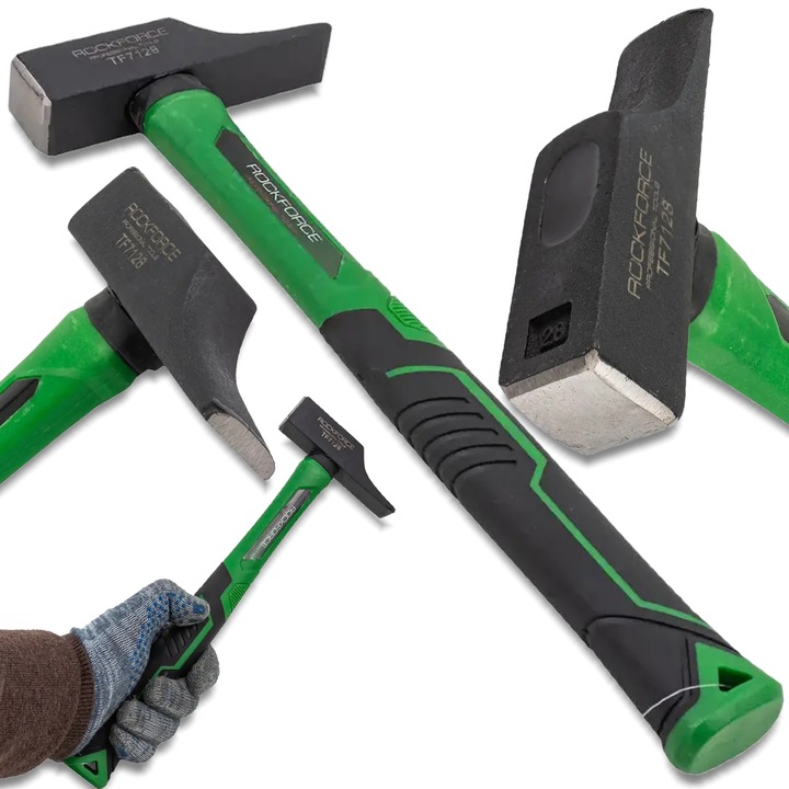 Ciocan slabiciune Rockforce 480g, 335mm, 115x27mm, ergonomic