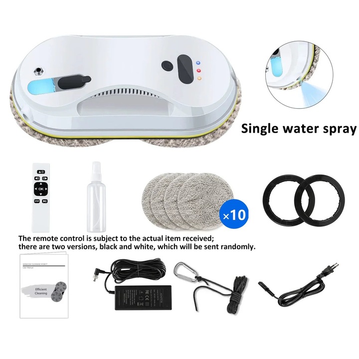 Robot de curatare feronerie, HCR-09, eficienta ridicata, caracteristica anti-cadere, 100-240V, 800W